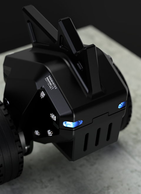 Self-standing robot movements